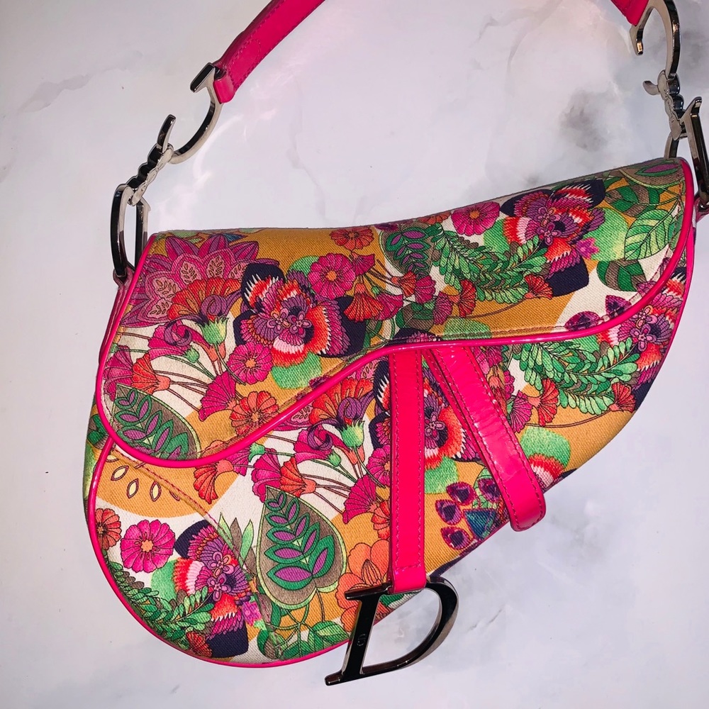 Vintage Dior Special Edition Saddle Bag